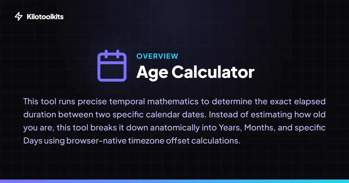 What is the Exact Age Calculator? - Age Calculator