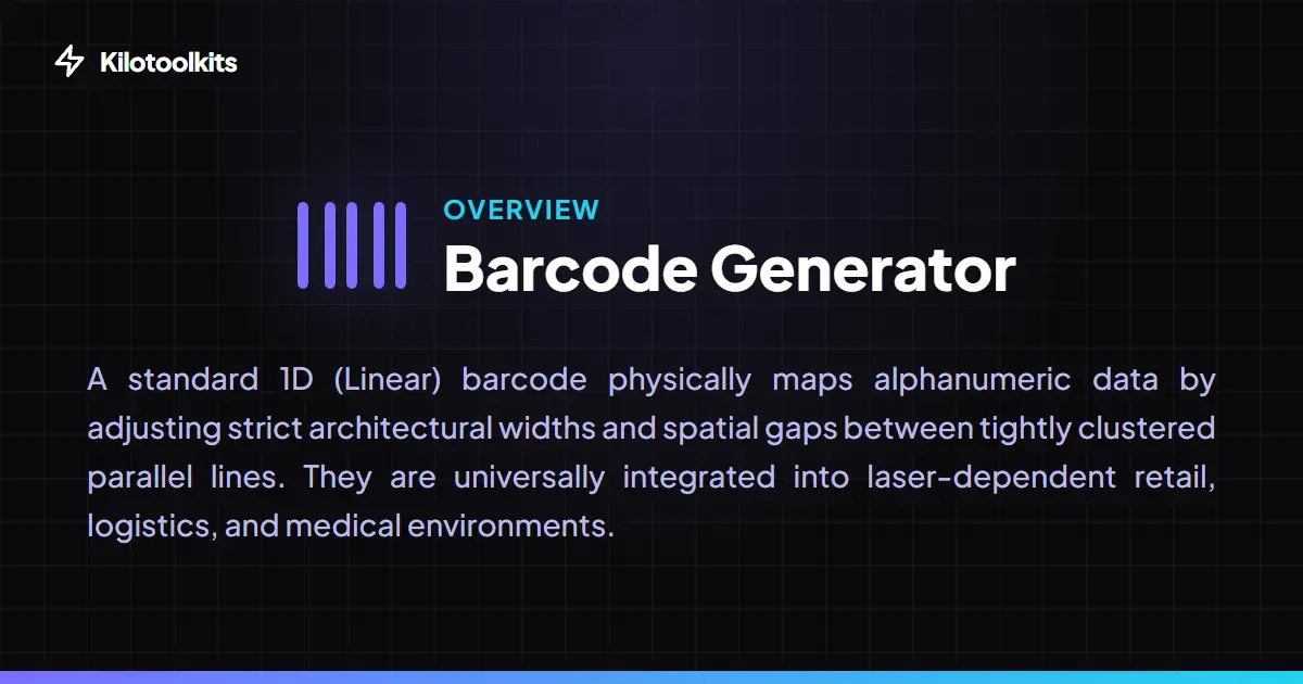 What is the Free 1D Barcode Generator? - Free 1D Barcode Generator