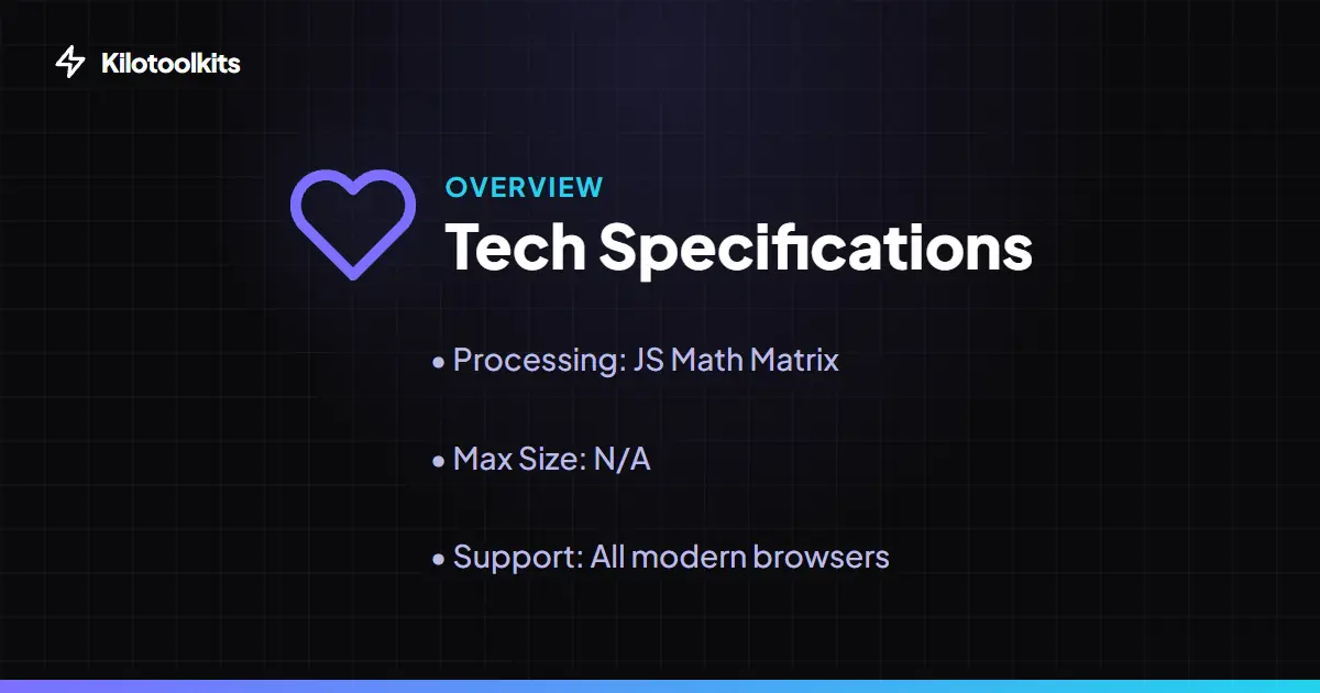 Technical Specifications - BMI Calculator