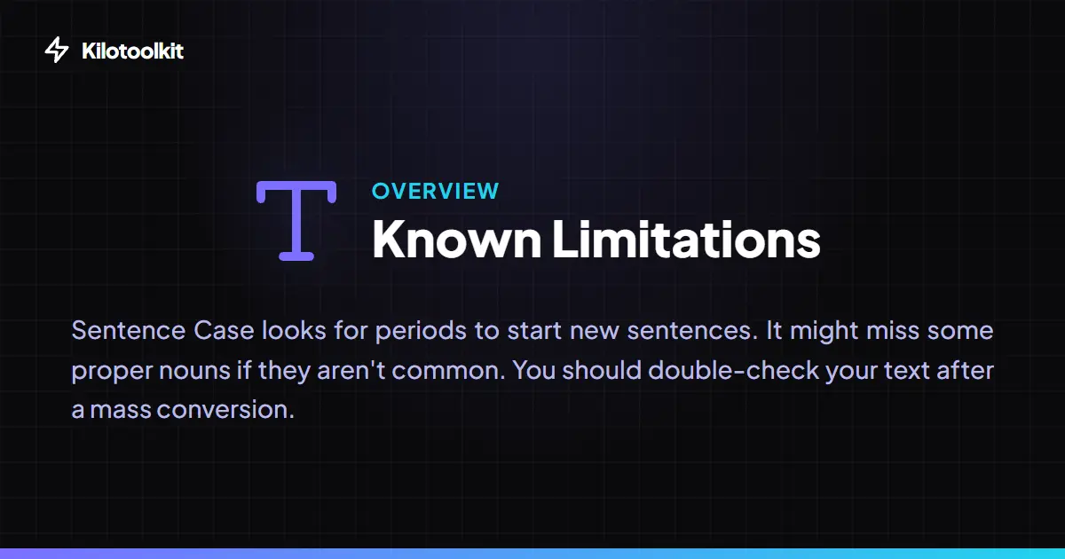 Common Errors - Case Converter 