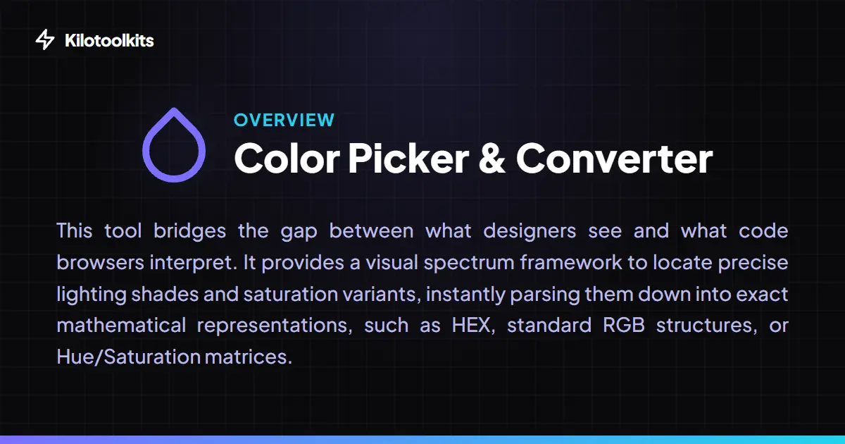 What is the Visual Color Picker & Converter? - Color Picker & Converter