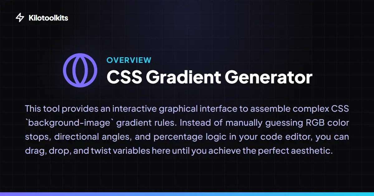 What is the CSS Gradient Generator? - CSS Gradient Generator