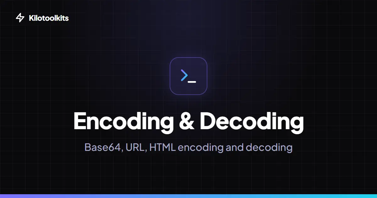 Data Encoding and Decoding Tools - Featured Resources