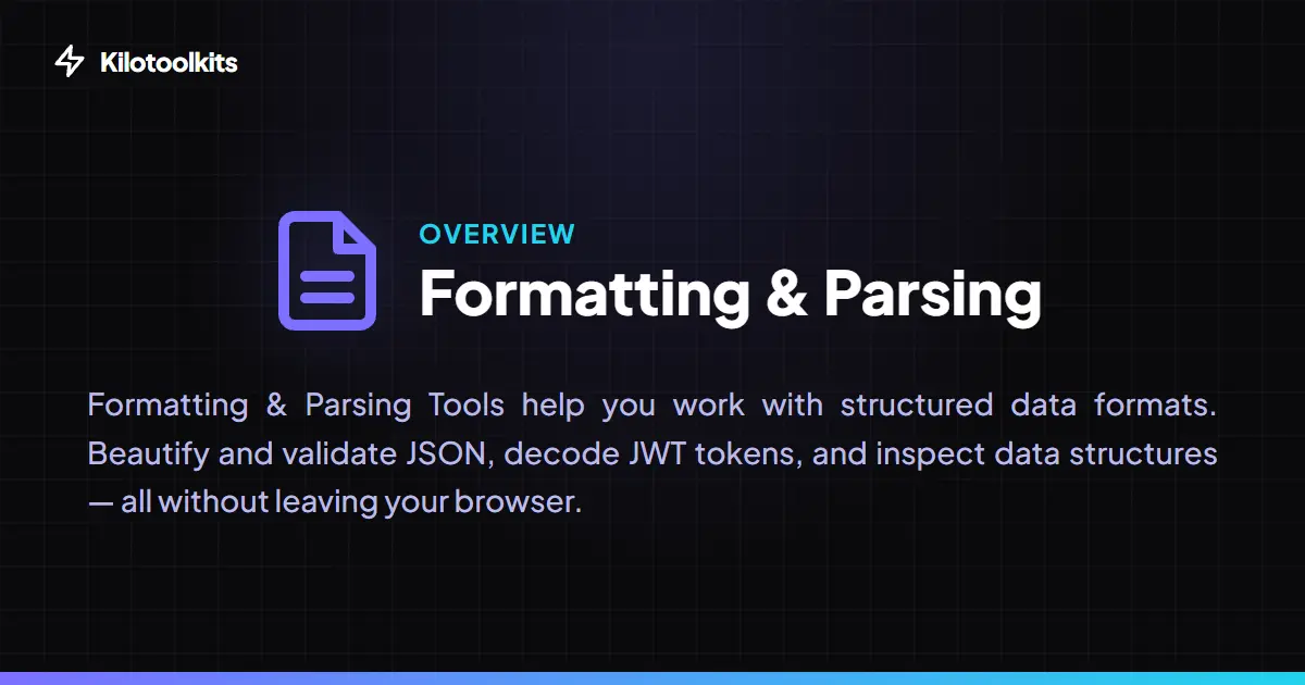 Code Formatting and Beautification Tools - What are Kilotoolkit Formatting Tools?