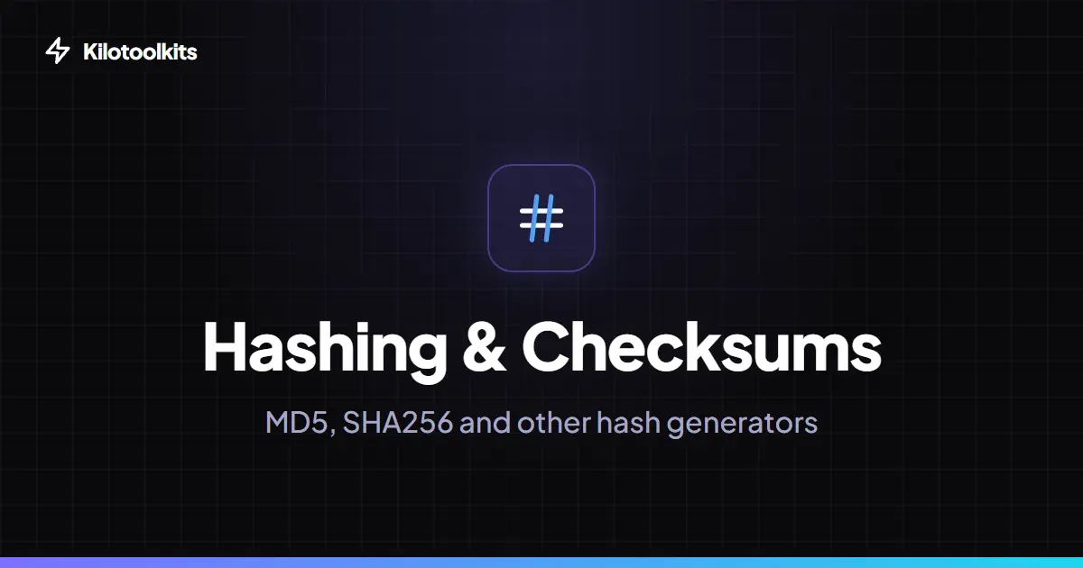 Cryptographic Hashing Tools - Featured Resources
