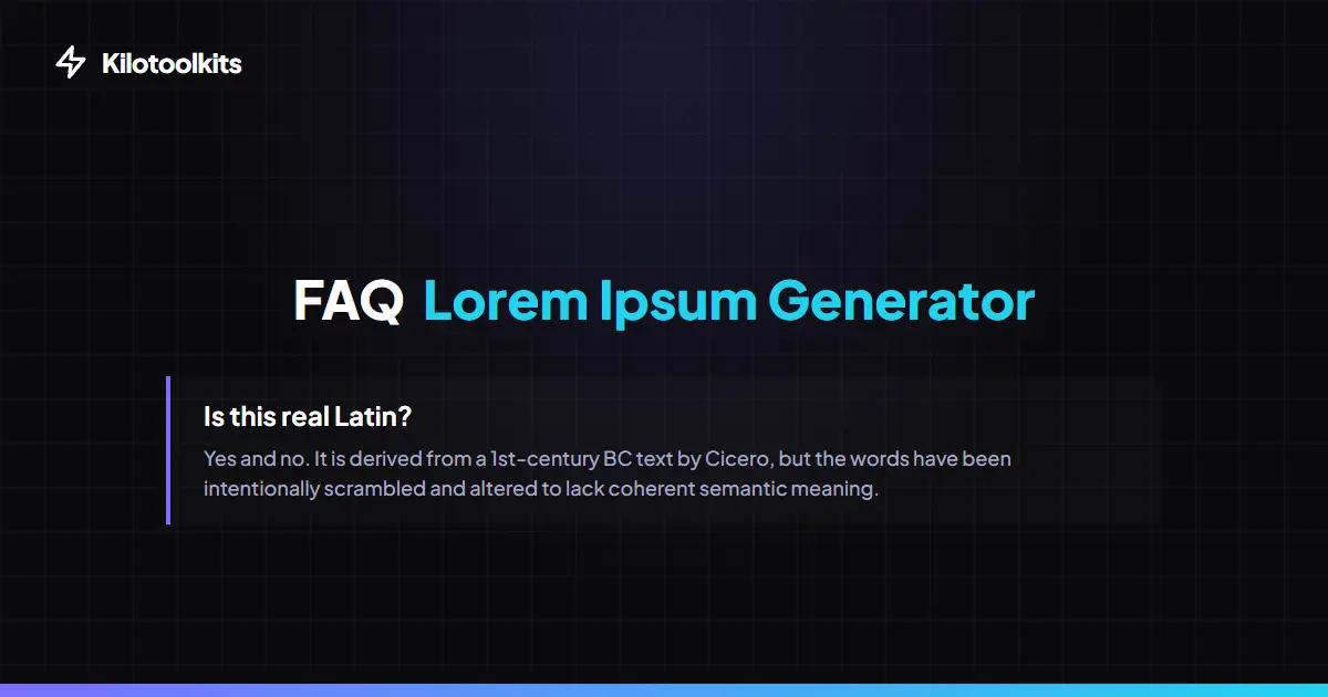 Frequently Asked Questions about Lorem Ipsum Generator - Lorem Ipsum Generator
