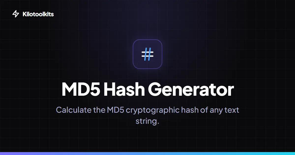 Interface and Features - MD5 Hash Generator