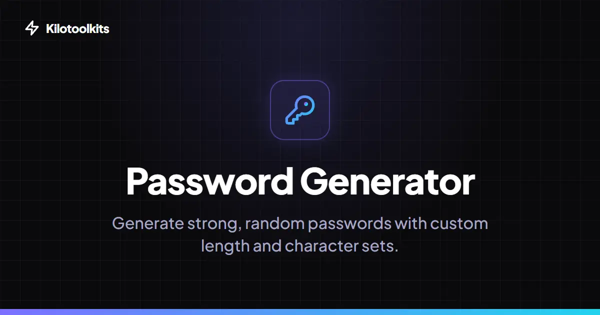 Interface and Features - Strong Password Generator