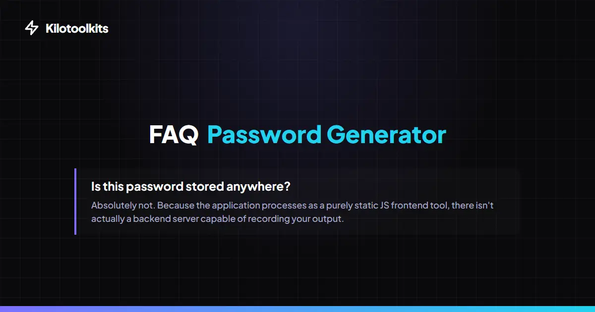 Frequently Asked Questions about Strong Password Generator - Strong Password Generator