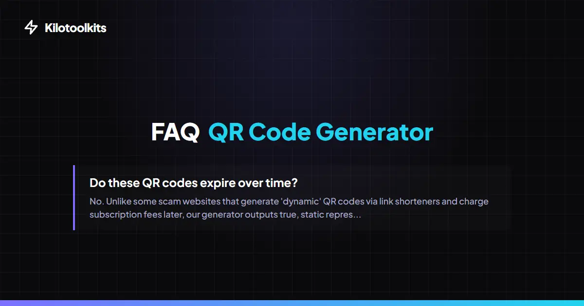 Frequently Asked Questions about Free QR Code Generator - Free QR Code Generator