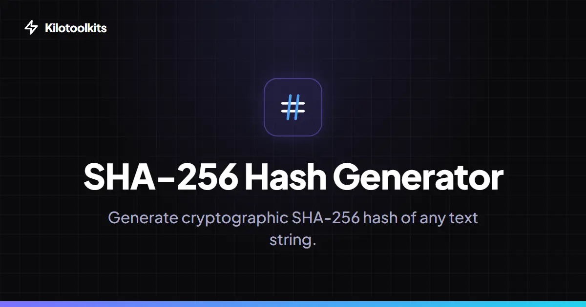 Interface and Features - SHA-256 Hash Generator