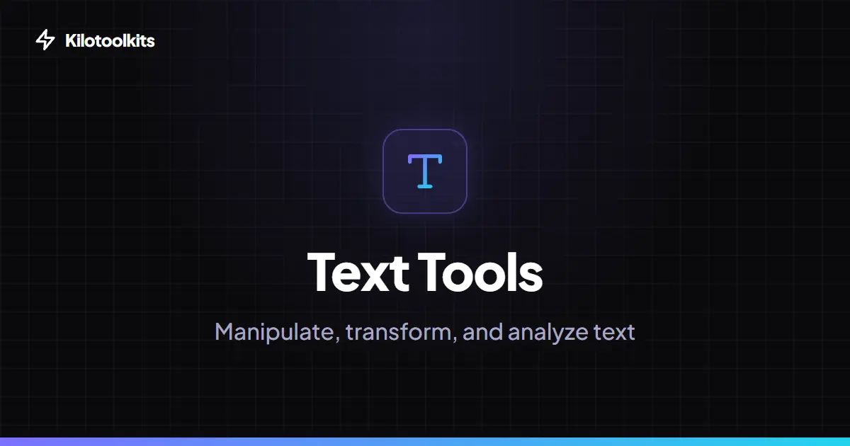 Text Processing Tools - Featured Resources