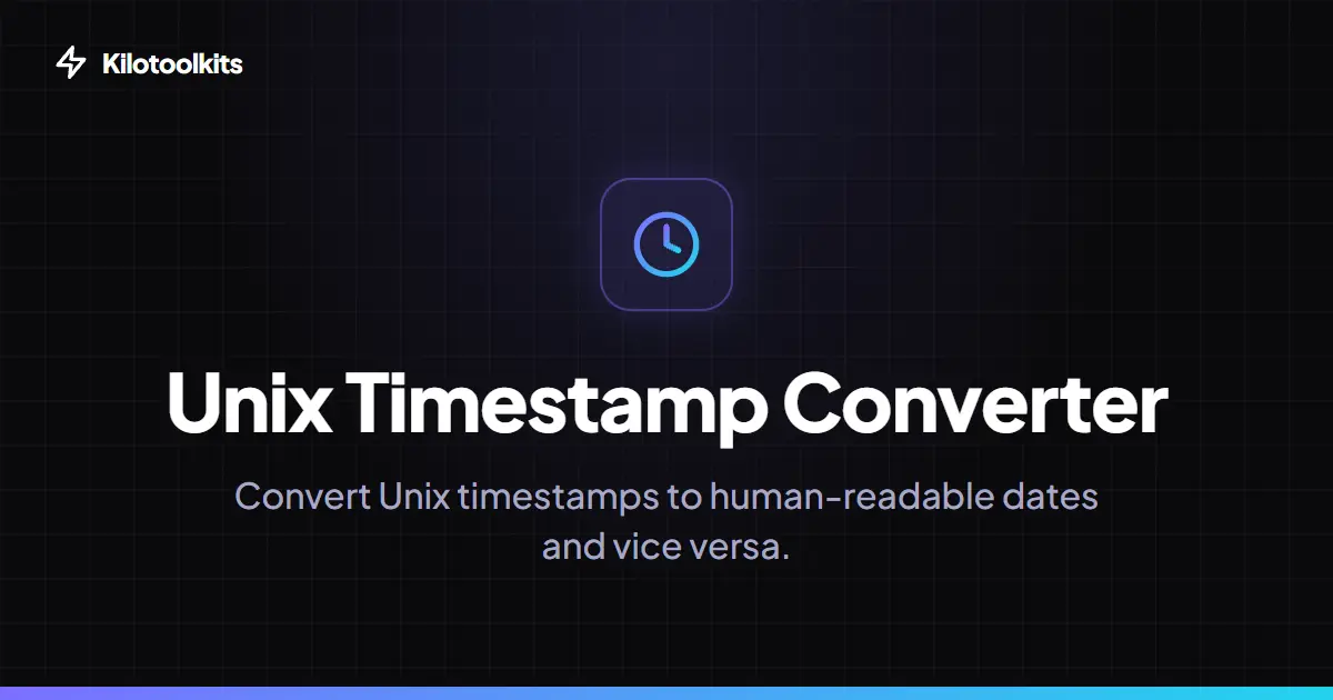 Interface and Features - Unix Timestamp Converter