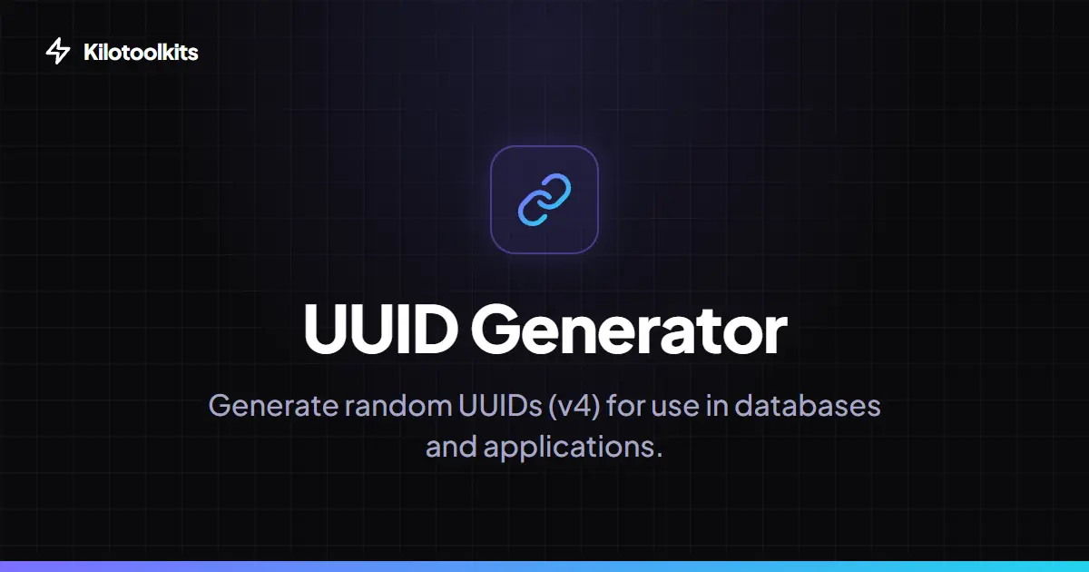 Interface and Features - Free Online UUID Generator
